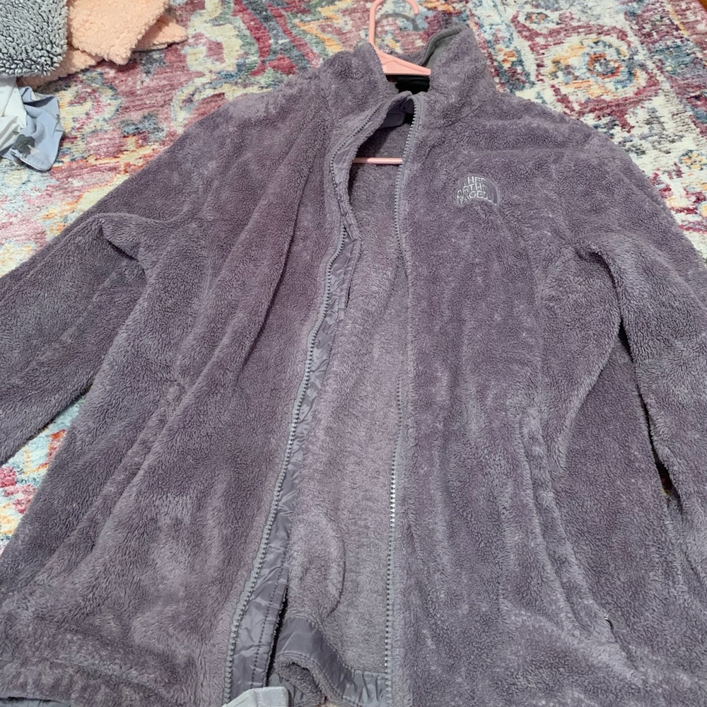 North face grey fleece